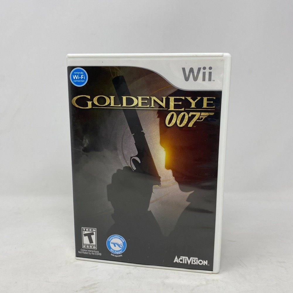 GoldenEye 007 Nintendo Wii 2010 Complete CIB James Bond Shooter RVL-SJBE-USA